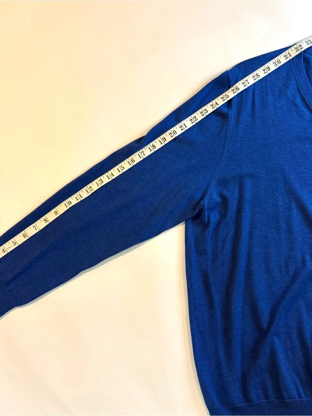 Brooks Brothers Sweater Mens XXL Supima Cotton V-Neck Pullover Knit Classic Blue